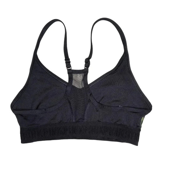 Victoria's Secret PINK Ultimate Lightly Lined Camo Animal Print Sports Bra, S - Picture 2 of 6